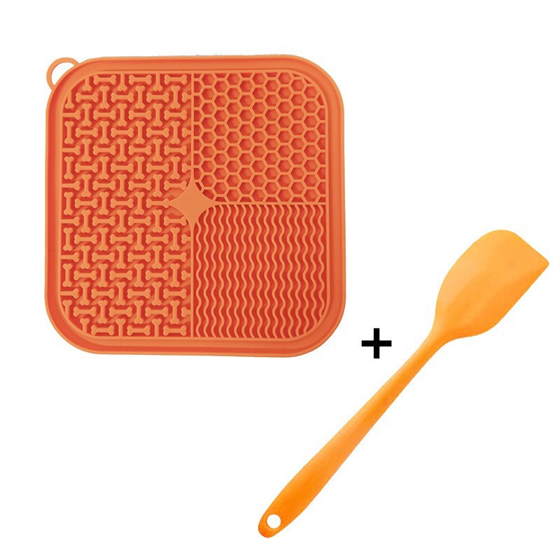 TailComfort Dog Lick Mat — Slow Feeder & Anxiety Relief with Suction Cups