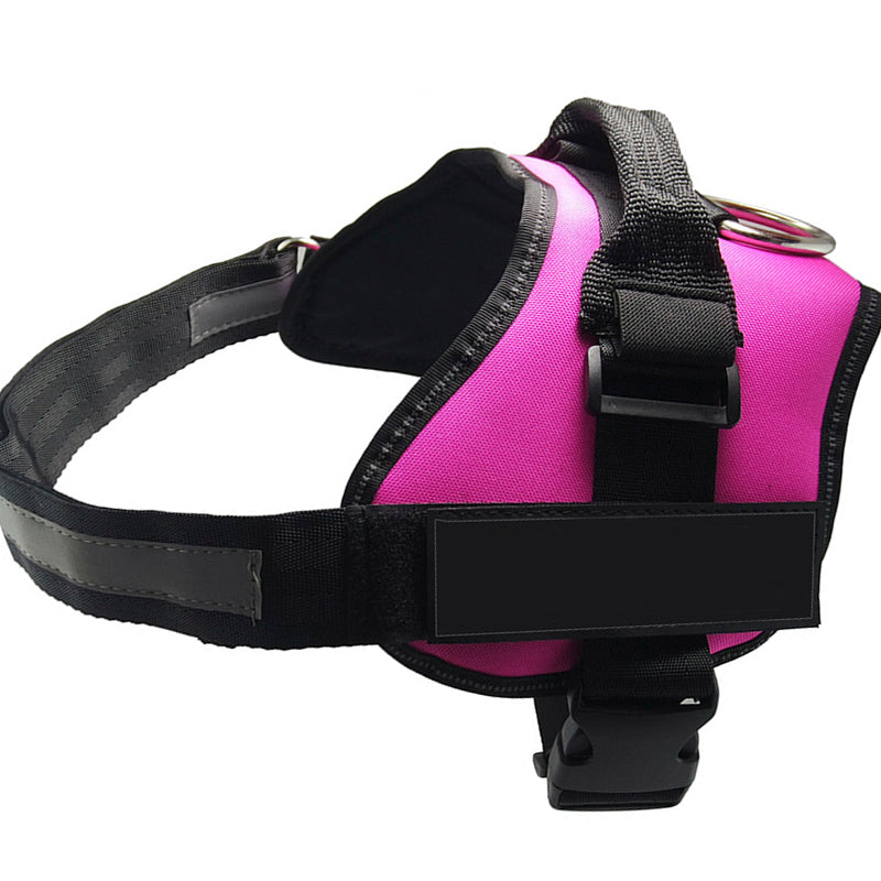 No-Pull Dog Harness with Custom Name Patch — Reflective & Breathable