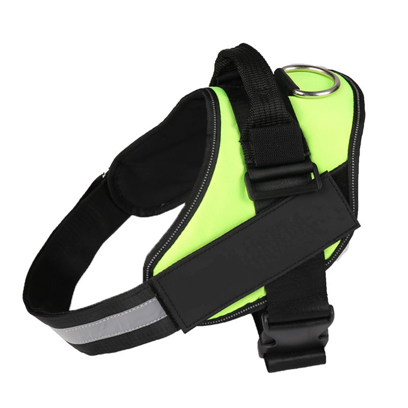 No-Pull Dog Harness with Custom Name Patch — Reflective & Breathable