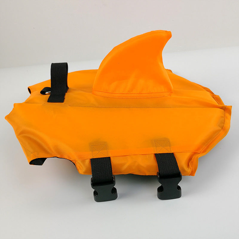 Shark Dog Life Jacket — Safety Swim Vest for Small & Medium Dogs