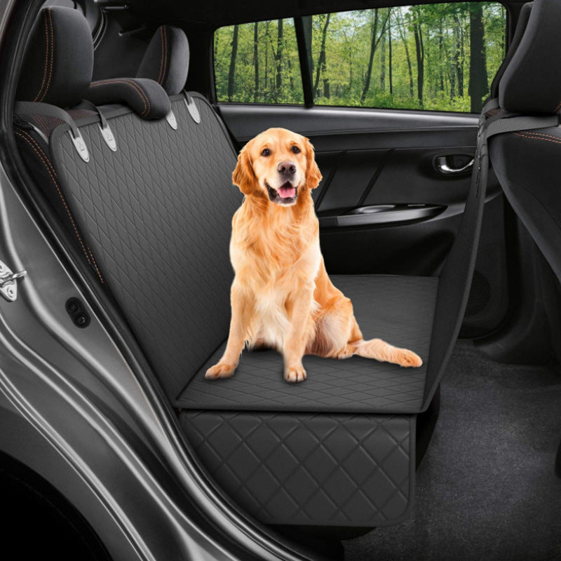 Dog Car Seat Cover & Hammock - Waterproof Back Seat Protector
