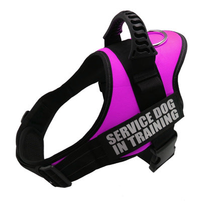 No-Pull Dog Harness with Custom Name Patch — Reflective & Breathable