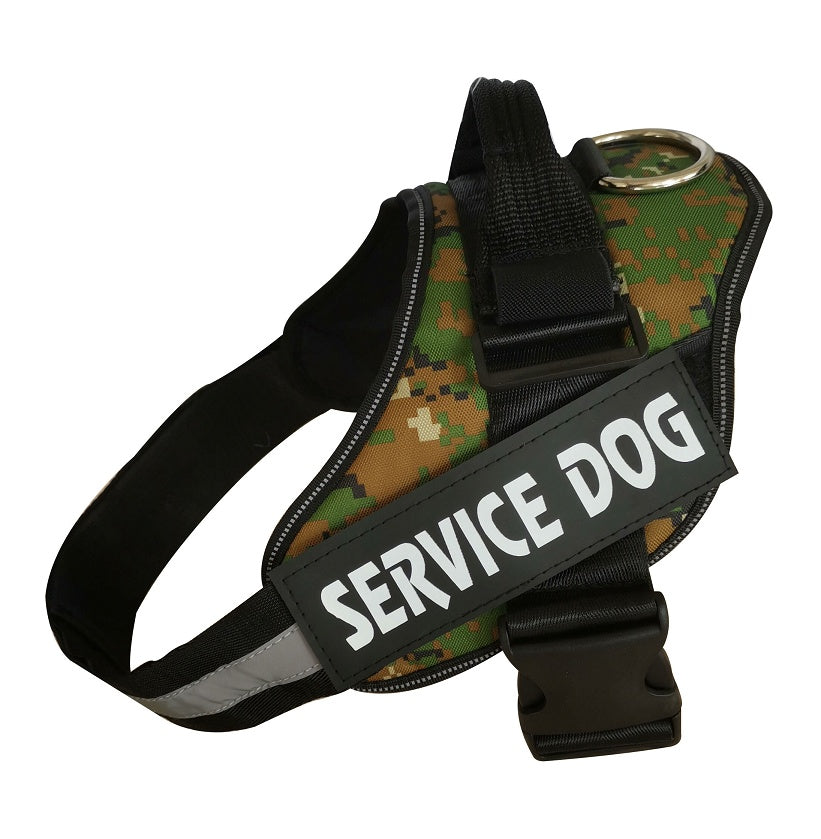 No-Pull Dog Harness with Custom Name Patch — Reflective & Breathable