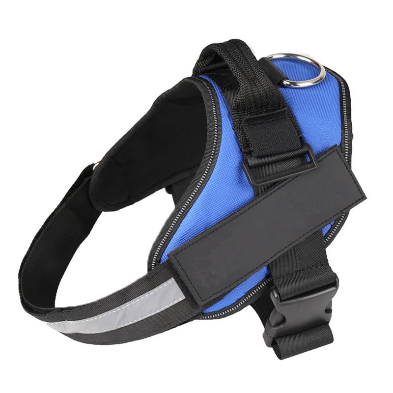 No-Pull Dog Harness with Custom Name Patch — Reflective & Breathable