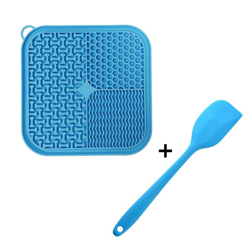 TailComfort Dog Lick Mat — Slow Feeder & Anxiety Relief with Suction Cups