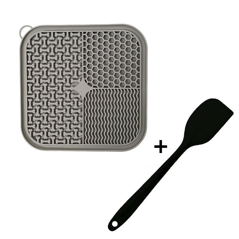 TailComfort Dog Lick Mat — Slow Feeder & Anxiety Relief with Suction Cups