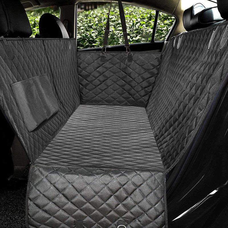 Dog Car Seat Cover & Hammock - Waterproof Back Seat Protector
