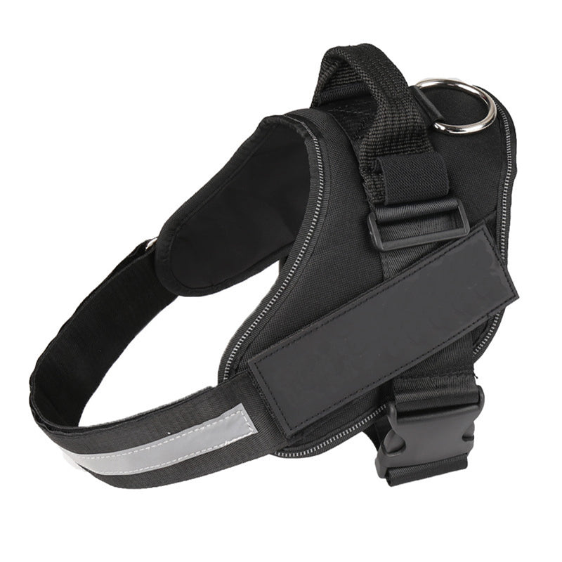 No-Pull Dog Harness with Custom Name Patch — Reflective & Breathable